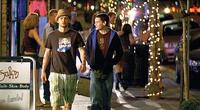 Justin Timberlake and Anton Yelchin in Palm Springs in "Alpha Dog."