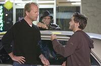 Mob boss Sonny Truelove (Bruce Willis) and son Johnny (Emile Hirsch) in "Alpha Dog."