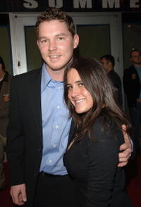 Actor Shawn Hatosy and guest at the Hollywood premiere of "Alpha Dog."