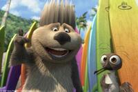 A scene from "Surf's Up."