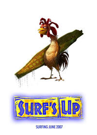 Poster art for "Surf's Up."