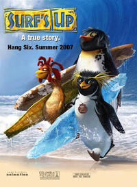 Poster art for "Surf's Up."