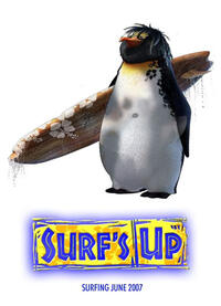 Poster art for "Surf's Up."