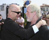 Bruce Willis and Nick Nolte at the Los Angeles premiere of "Over the Hedge"