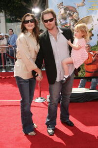 Brooke Shields and family at the Los Angeles premiere of "Over the Hedge"