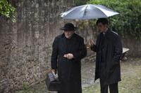 Anthony Hopkins as Father Lucas and Colin O'Donoghue as Michael Kovak in "The Rite."