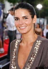 Angie Harmon at the Westwood premiere of "Miami Vice"