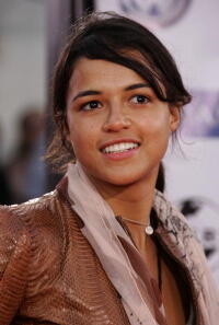 Michelle Rodriguez at the Westwood premiere of "Miami Vice"