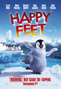 Poster art for "Happy Feet."