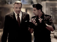 Jon Voight and John Turturro in "Transformers."