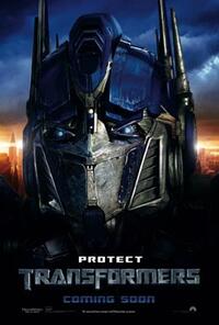 Poster art for "Transformers."