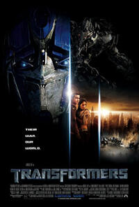Poster art for "Transformers."