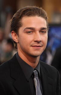 Shia LaBeouf at the "Transformers" premiere.