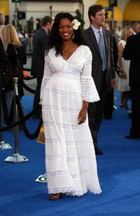 Garcelle Beauvais at the "Transformers" premiere.