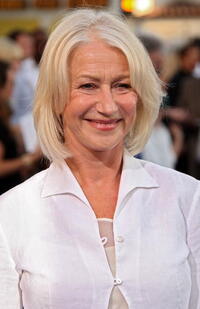 Helen Mirren at the "Transformers" premiere.