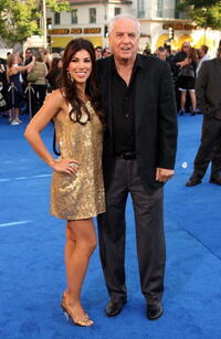 Garry Marshall with Adrianna Costa at the "Transformers" premiere.