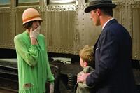 Angelina Jolie as Christine Collins and Jeffrey Donovan as Capt. J.J. Jones in "Changeling."