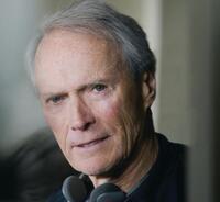 Director/Producer Clint Eastwood on the set of "Changeling."