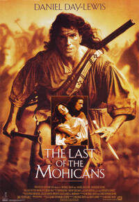 Poster art for "The Last of the Mohicans."