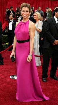 "Next" star Jessica Biel at the 79th annual Academy Awards.