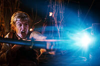 Eragon (Ed Speelers) uses newly discovered abilities to fight enemies in "Eragon."