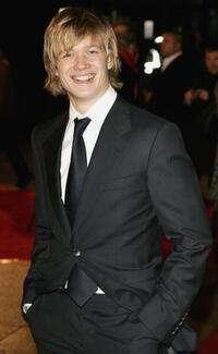 Ed Speelers at the London premiere of "Eragon."