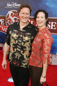 Judge Reinhold and wife at the Los Angeles premiere of "The Santa Clause 3: The Escape Clause" 