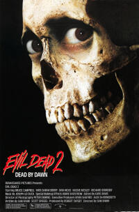 Evil Dead II: Dead by Dawn poster art