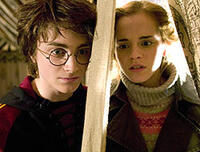 Daniel Radcliffe and Emma Watson in "Harry Potter and the Goblet of Fire."