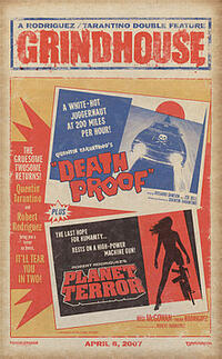 Poster art for "Grindhouse."