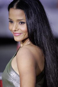Actress Sydney Tamiia Poitier at the L.A. premiere of "Grindhouse."