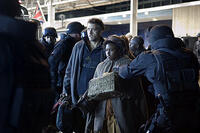 Clive Owen and Clare-Hope Ashitey in "Children of Men."