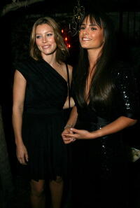 Jessica Biel and Jordana Brewster at the Los Angeles premiere of "Texas Chainsaw Massacre: The Beginning"