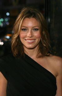 Jessica Biel at the Los Angeles premiere of "Texas Chainsaw Massacre: The Beginning"