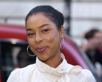 British actress Sophie Okonedo at the "Volver" premiere in  London.