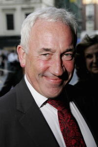 Actor Simon Callow at the "Volver" premiere in  London.