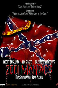 Poster art for "2001 Maniacs."