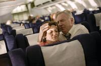 Becky London and Tom O'rourke as Jean and Donald Peterson comfort one another in "United 93."