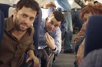 Daniel Sauli as Richard Guadagno, David Alan Basche as Todd Beamer and Denny Dillon as Colleen Fraser in "United 93."