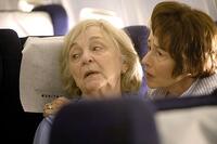Rebecca Schull as Patricia Cushing and Susan Blommaert as Jane Folger in "United 93."