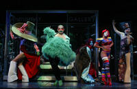Boy George, center, as Leigh Bowery and the ensemble of "Taboo" in "ShowBusiness: The Road to Broadway."