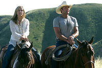 A scene from "Flicka."