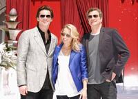Jim Carrey, Robin Wright Penn and Colin Firth at the photocall of "Disney's A Christmas Carol" during the 62nd Annual Cannes Film Festival.