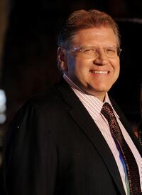 Robert Zemeckis at the London premiere of "Disney's A Christmas Carol."