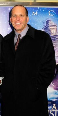 Jack Rapke at the London premiere of "Disney's A Christmas Carol."