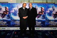 Steve Starkey and Jack Rapke at the London premiere of "Disney's A Christmas Carol."