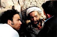Alejandro González Iñárritu on the set of "Babel."