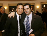 Actor Mark Ruffalo and producer Bradley J. Fischer at the L.A. premiere of "Zodiac."