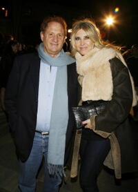 Producer Mike Medavoy and Irena Ferris at the L.A. premiere of "Zodiac."