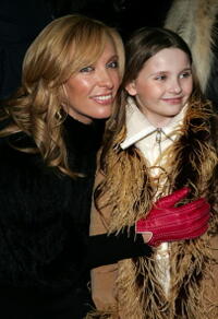 Actress Toni Collette and Abigail Breslin at the premiere of "Little Miss Sunshine" during the 2006 Sundance Film Festival.